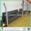 pvc welded rhombus wire net fence price